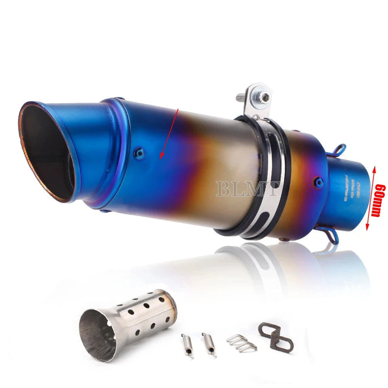 Ponteira de Escapamento Universal DB Killer 51/60mm para z900 R3 R25 MT07 MT09 R1 Z400 Z650