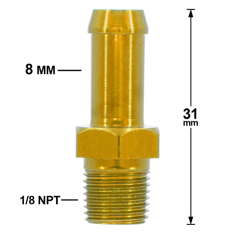 Adaptador de Mangueira de Combustível Rosca de Tubo