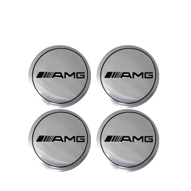 Adesivo Tampas de Cubo de Roda para Mercedes Benz 4 peças 56mm