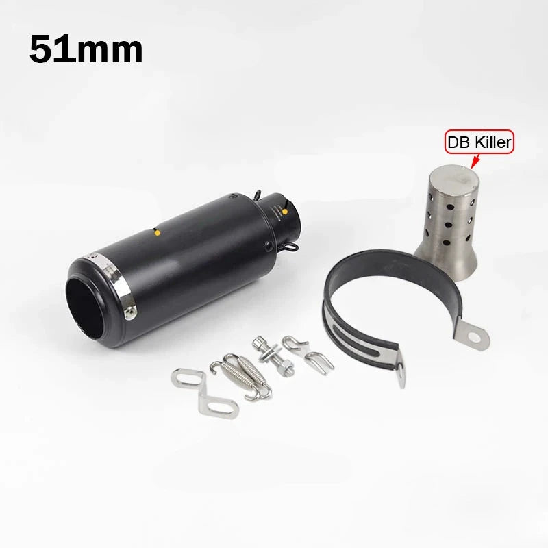 Ponteira Moto Universal 51mm 60mm para Honda Yamaha Suzuki Kawasaki