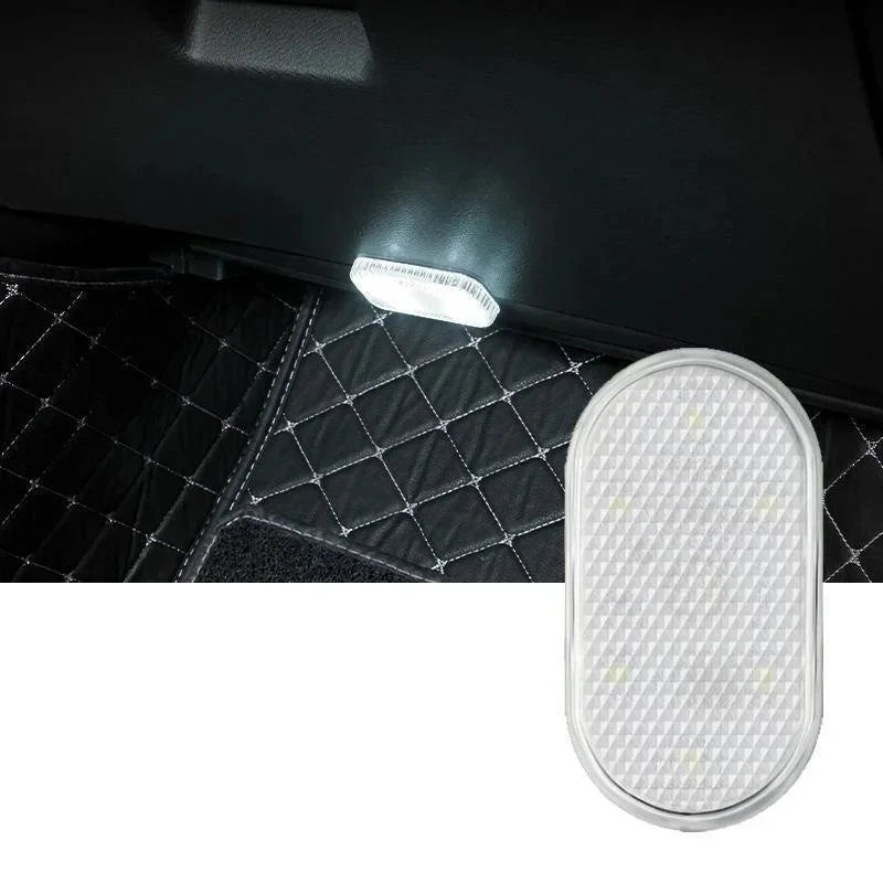 Luzes LED sem Fio para Interior de Carro Neon Automotiva Recarregável por USB