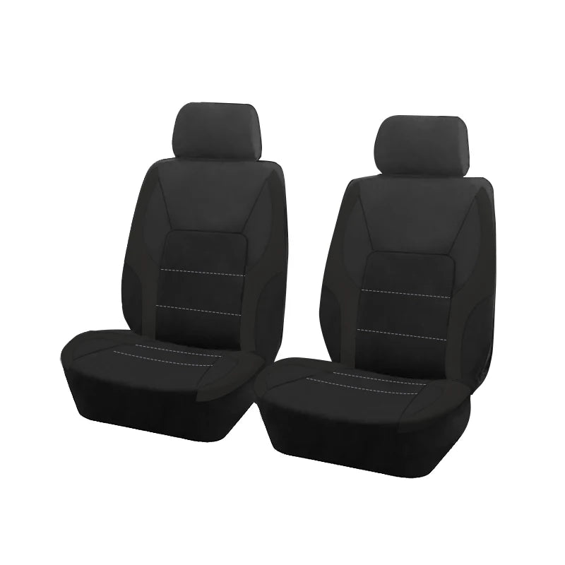 Capas de assento de carro de poliéster universal com design esportivo