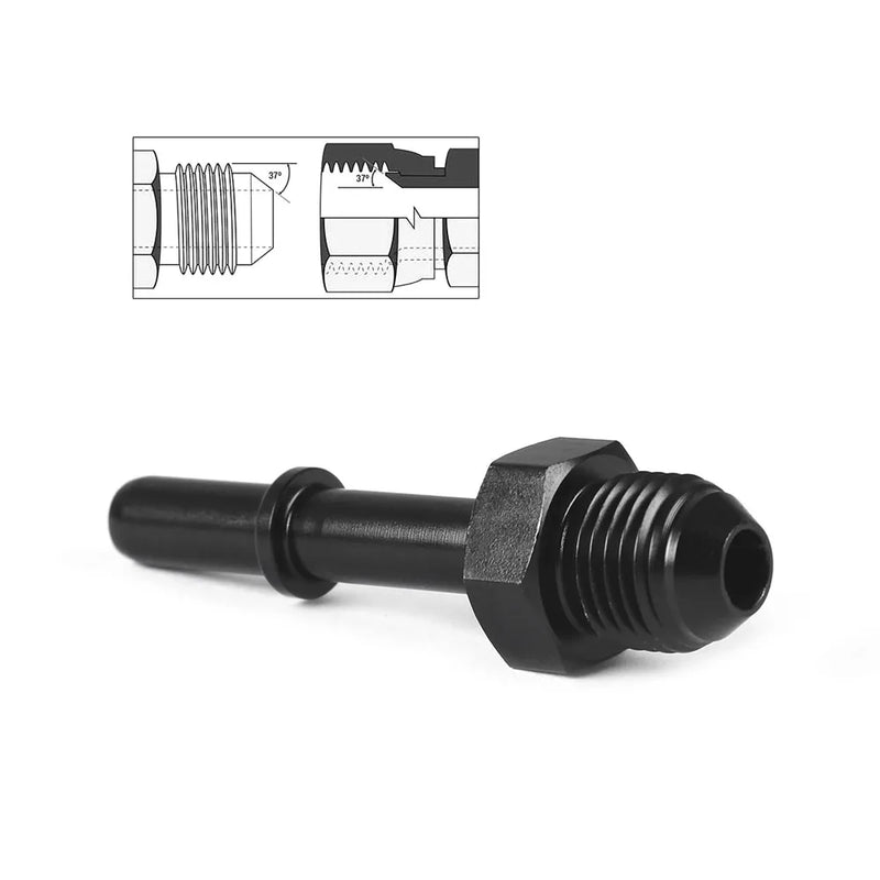 Adaptador de Trilho de Linha de Combustível EFI Macho