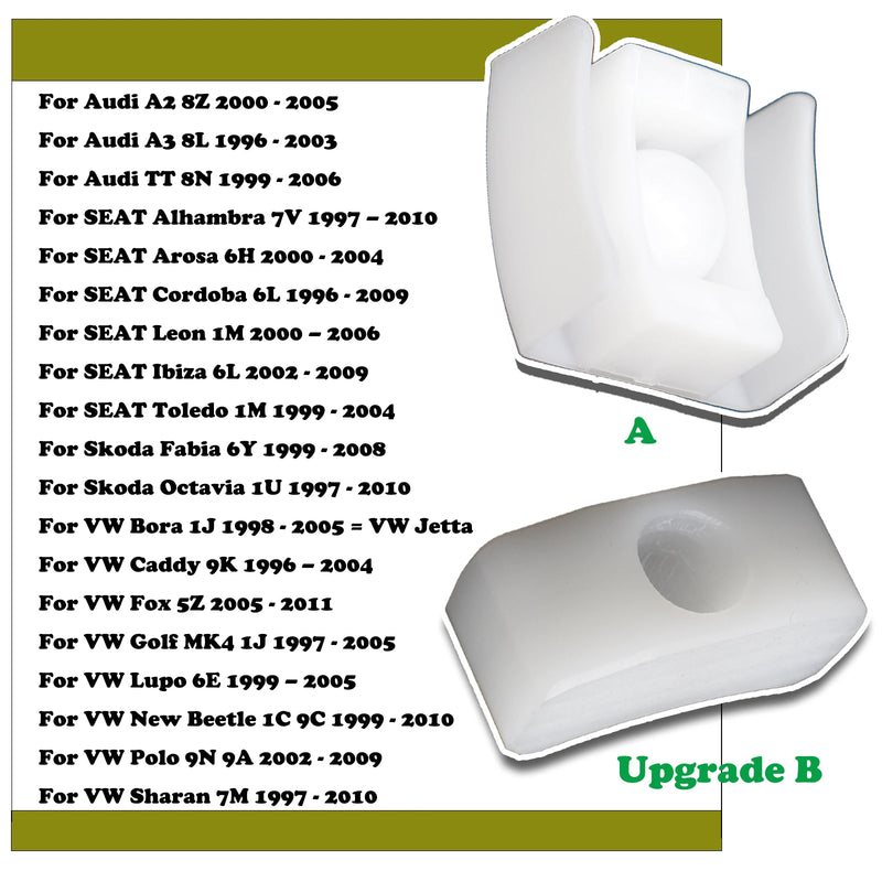 Engrenagem Deslizante de Câmbio Manual Sapata VW Audi Seat Skoda