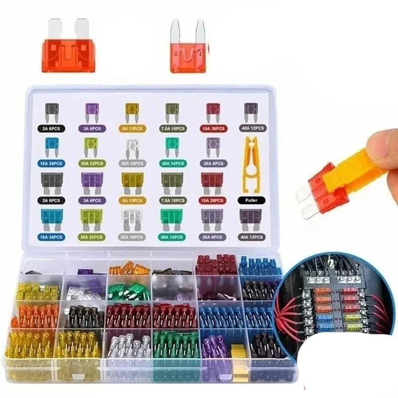Kit de fusíveis de lâmina de fusível de carro