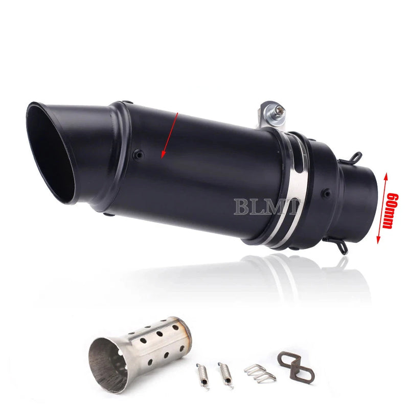 Ponteira de Escapamento Universal DB Killer 51/60mm para z900 R3 R25 MT07 MT09 R1 Z400 Z650