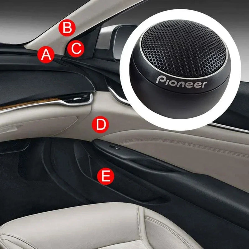 Tweeters estéreo para carro de 300w