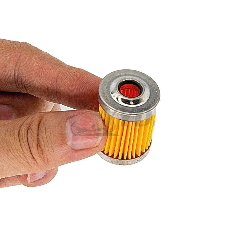 Filtro Limpador CNC Alumínio Para Motocicleta Universal 8mm Gasolina