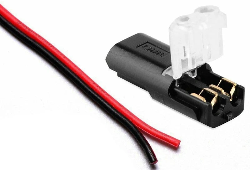 Conector de fio plugável emenda rápida.