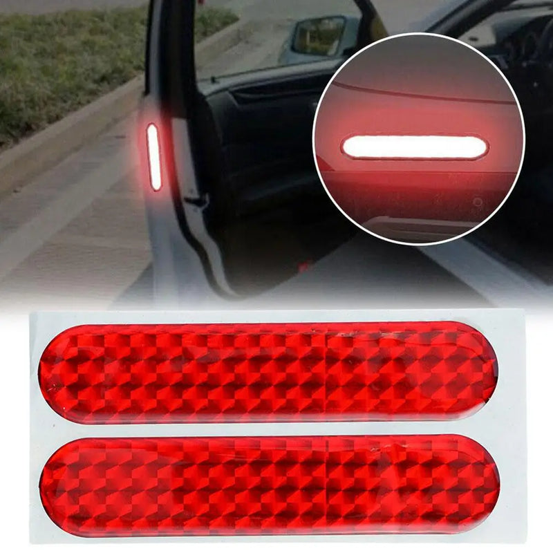 Adesivo Refletivo para Porta de Carro