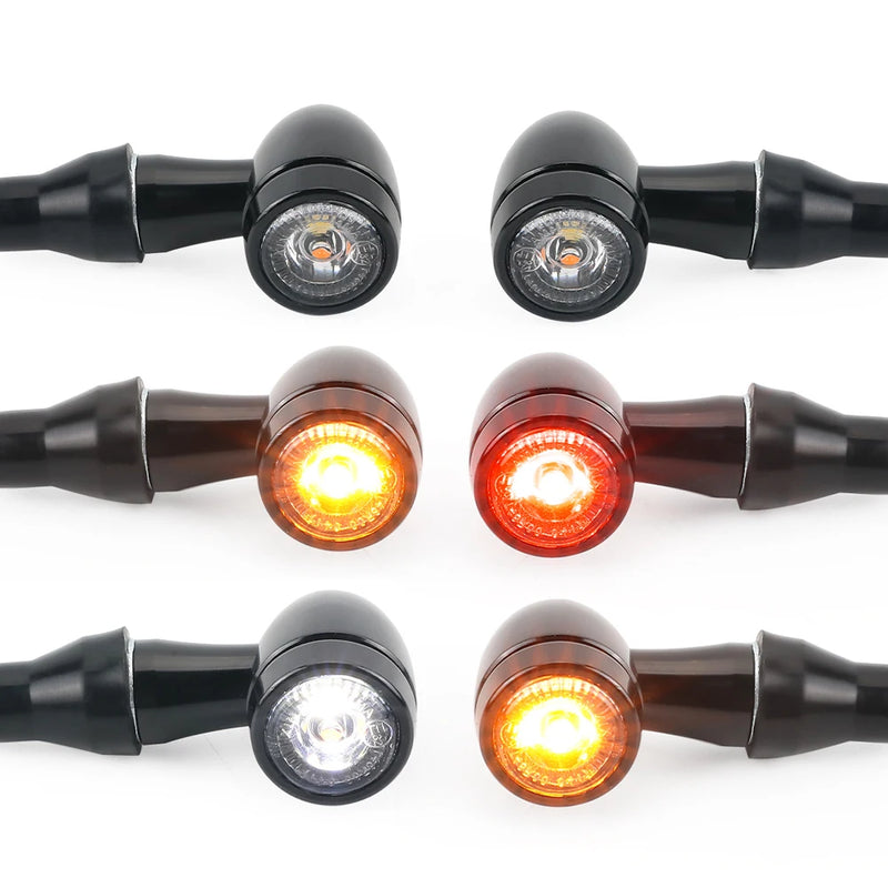 Luz de freio traseira  e Seta Retro Motocicleta
