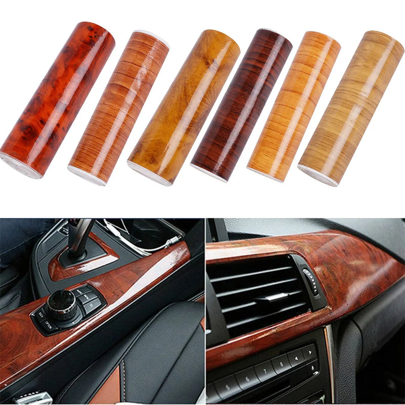 Adesivo de Cor Marrom Brilhante Alto para Carro de Vinil Universal