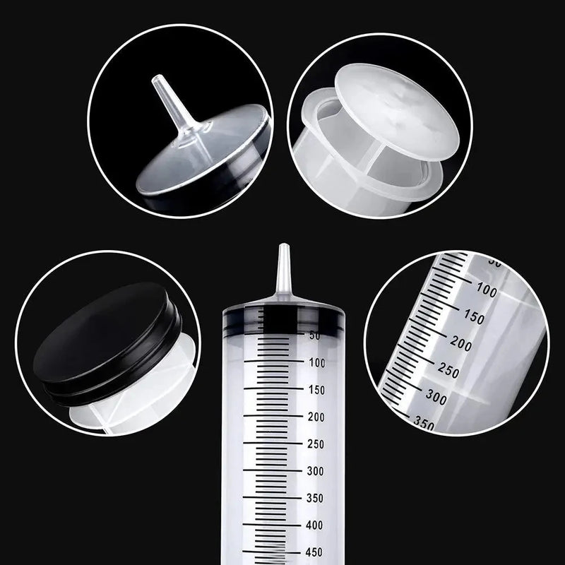 Seringa de 100ml-550ml de grande capacidade com bomba de mangueira multifuncional de 100cm