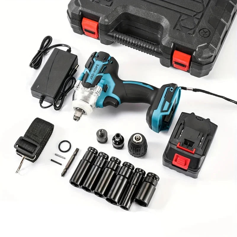 Chave de impacto de alto torque sem fio 21V