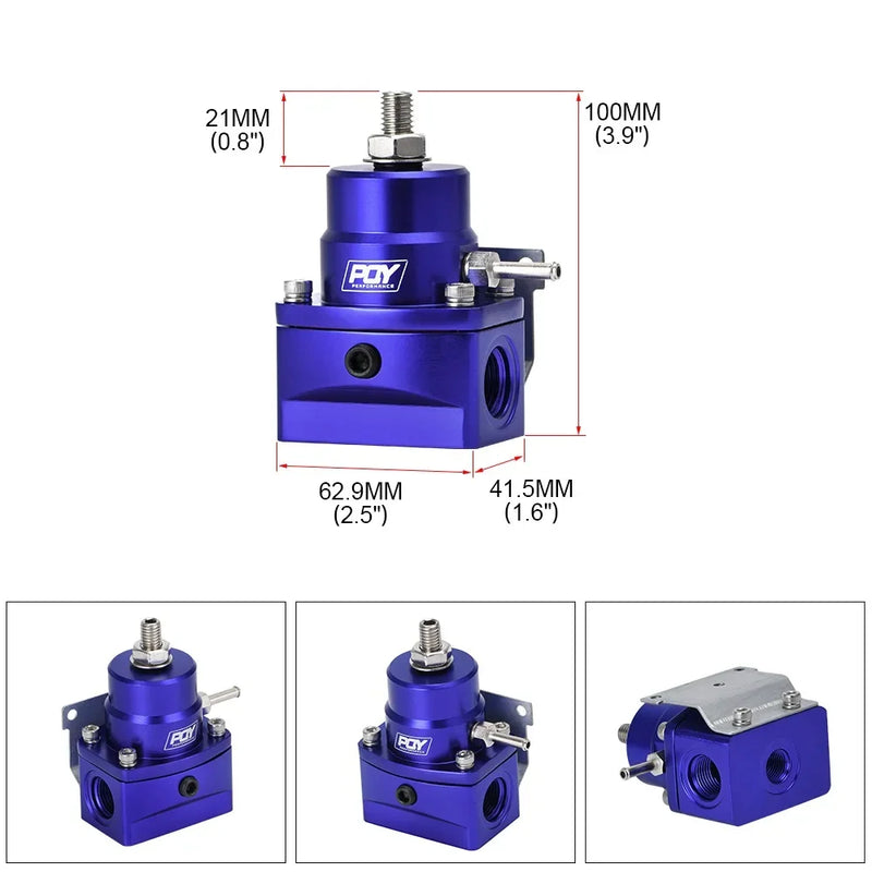 Dosador de combustível Tunning com impulso -8AN 8/8/6 EFI