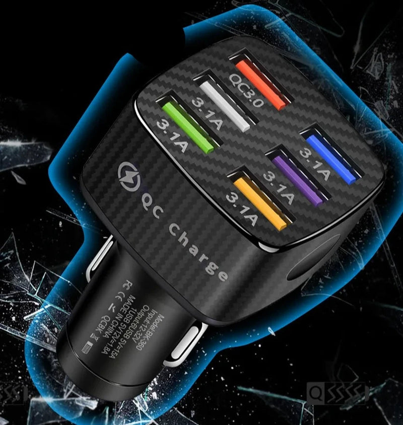 Carregador turbo para 6 entradas