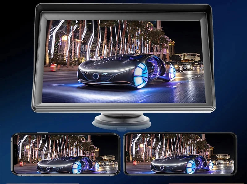 Multimídia Video Player 7 polegadas radio CarPlay USB AUX para câmera de Ré
