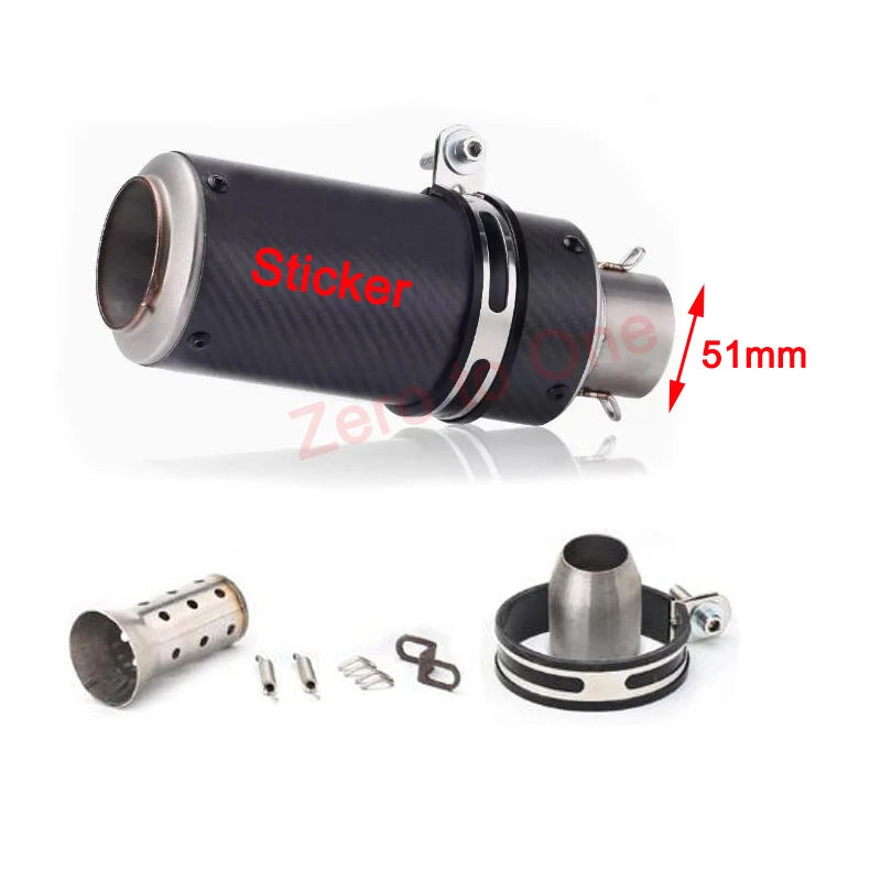 Ponterira de Escapamento Universal Para Yamaha R1 R3 CBR600RR R6 Ninja 400 Z800 Z900 Z1000 MT07