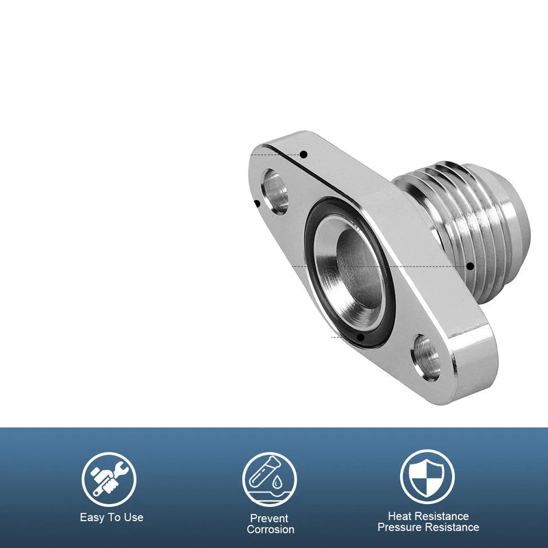 Flange Adaptador Retorno de Óleo Turbo