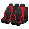 Capas de assento de carro de poliéster universal com design esportivo