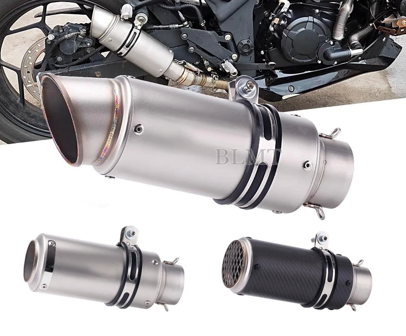 Ponteira de Escapamento Universal DB Killer 51/60mm para z900 R3 R25 MT07 MT09 R1 Z400 Z650