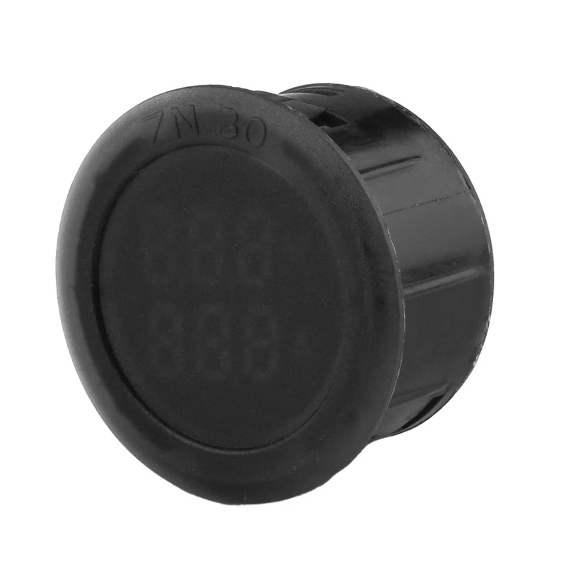 Display Digital Voltímetro Amperímetro Forma Redonda Alta Precisão DC 5V ~ 100V