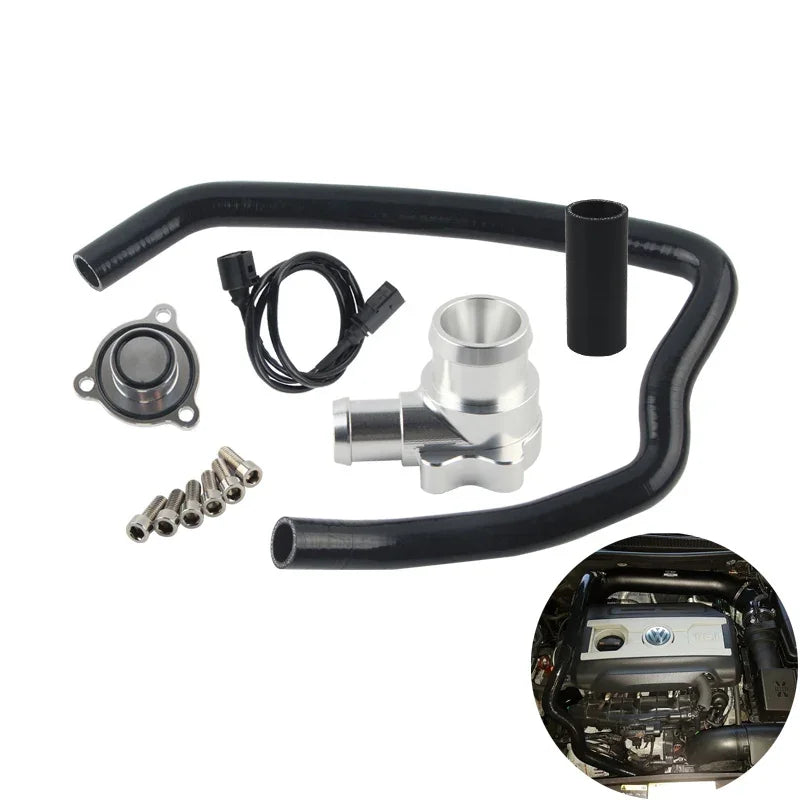 Válvula Desviadora de Descarga Automática Turbo Blow Off Audi S3 Vw Golf R 2.0 TFSI