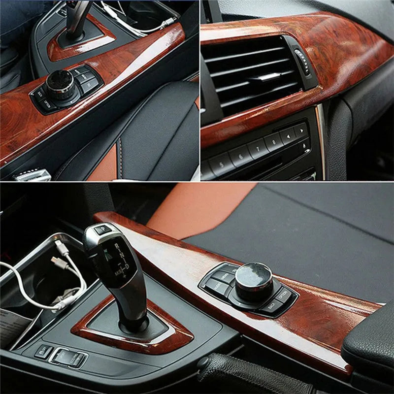 Adesivo de Cor Marrom Brilhante Alto para Carro de Vinil Universal