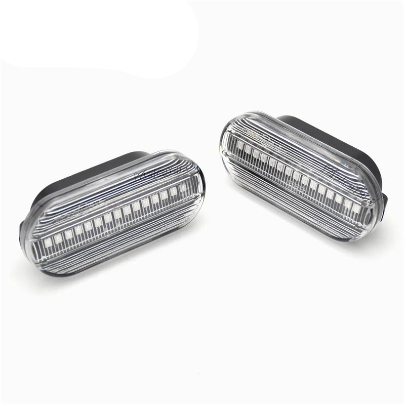 Lampadas Pisca de Led Laterais sequencial Bora Golf Passat Polo Ibiza 2 Peças Dinâmico