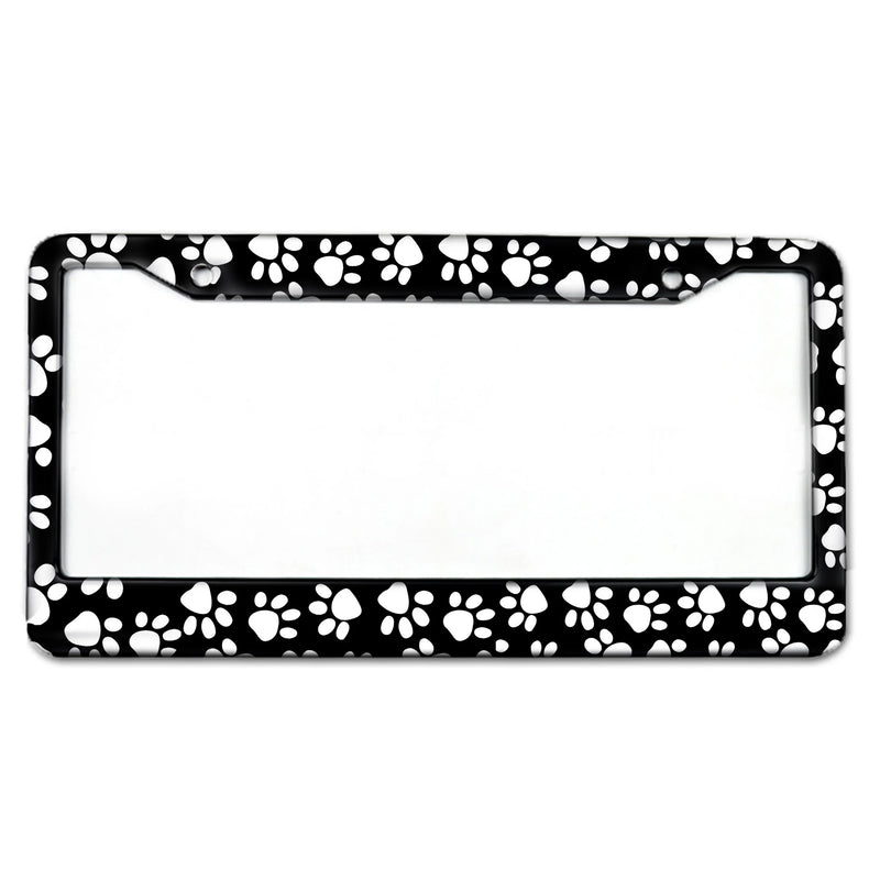 Moldura de Placa de carro Liga de Alumínio Universal