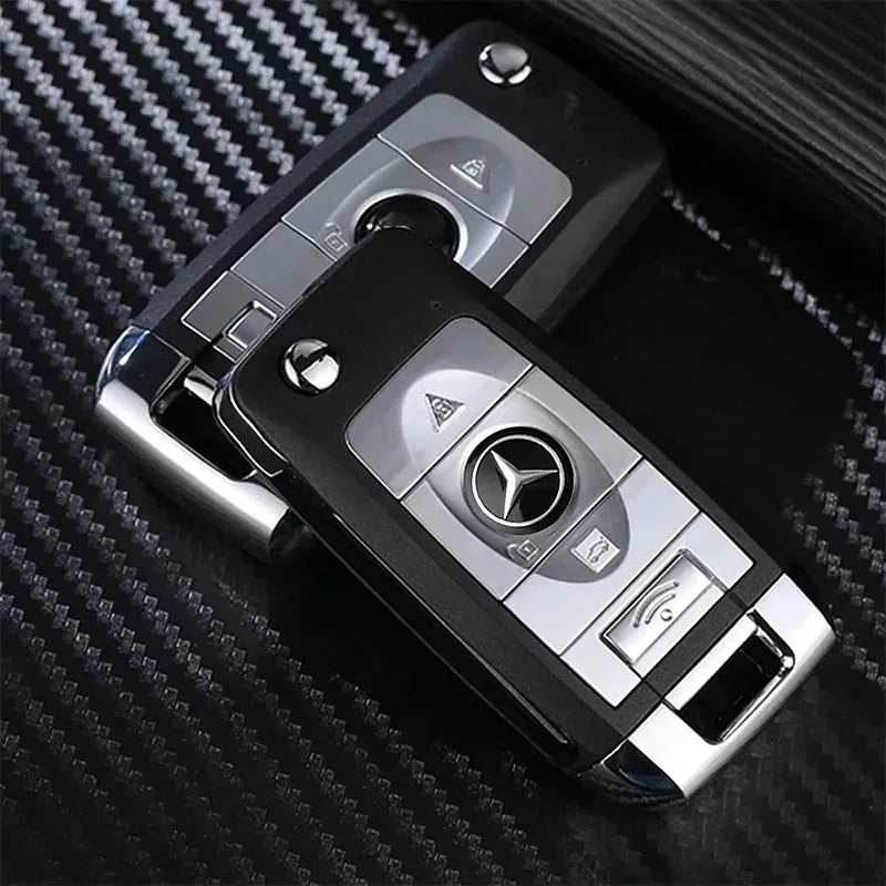 Adesivos de Emblema de Chave de Carro de 14 mm Mercedes Benz