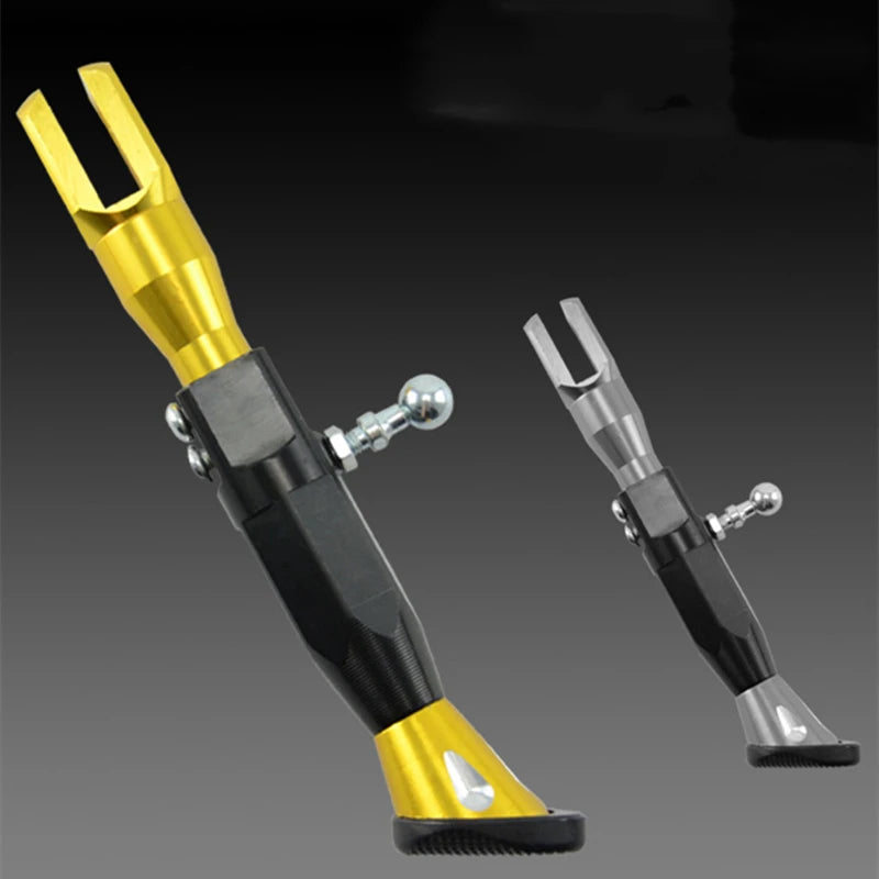 Suporte lateral para pedal de motocicleta em aluminio
