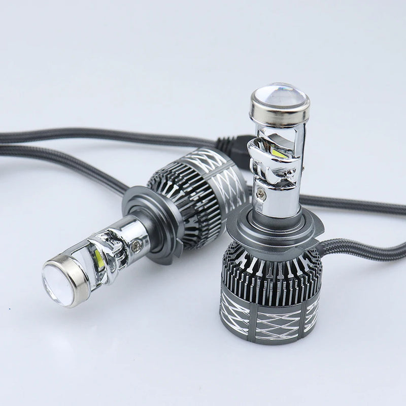 Lâmpada Led Projetor Lente Canbus Alta Potência 1.500w/par