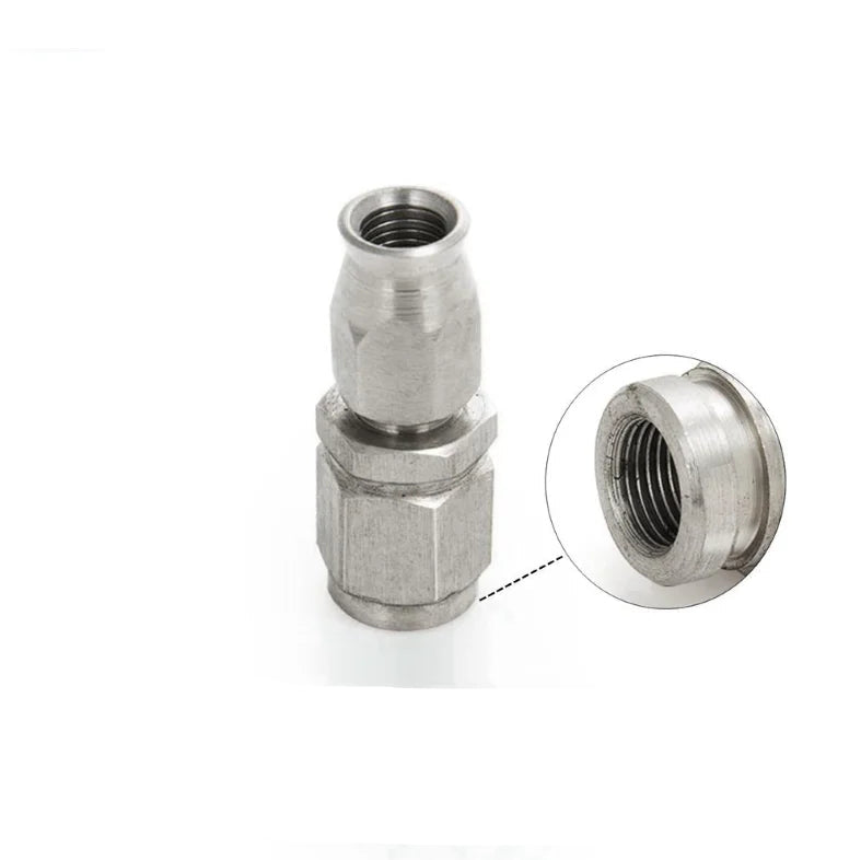 Encaixe Conector Giratória de Freio Aço Inoxidável