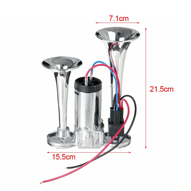 Buzina dupla super alta 12V 600db