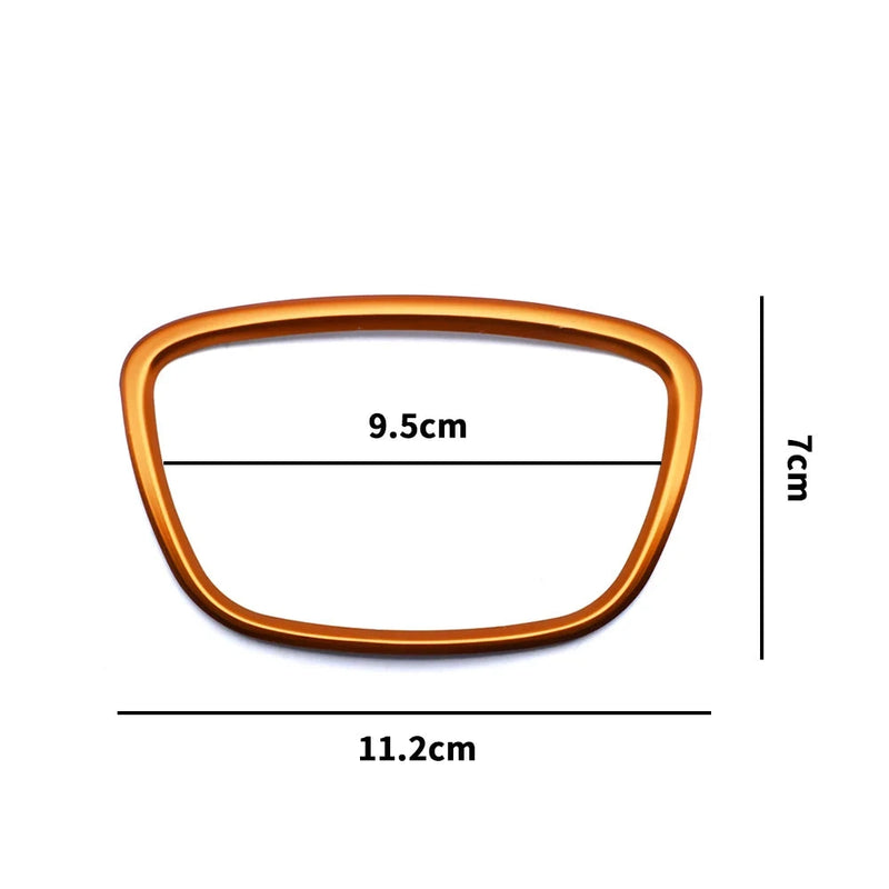 Arco Central de Volante Adesivos Audi A4 B6 B7 B8 A6 C6 A5 Q7 Q5 A3 A4L A8L A6L