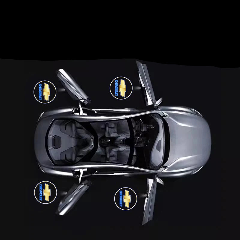 Projetor de Luz de Porta de Boas Vindas Chevrolet 2 pçs.