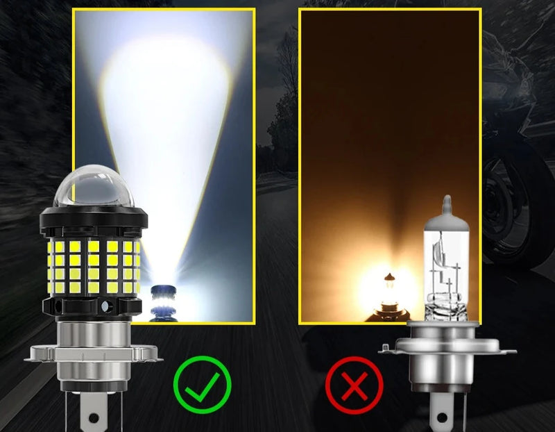 Lâmpadas de led  para motos e carros super forte.