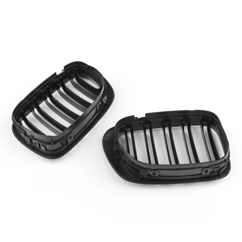 Carro Frente Rim Preto Grade para BMW E46 Grill