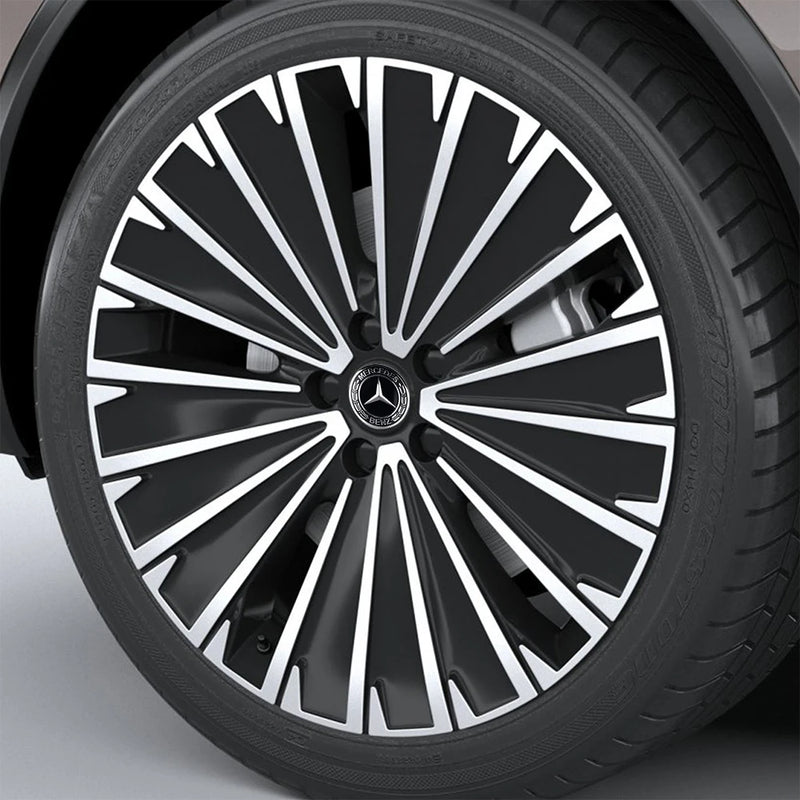 Adesivo Tampas de Cubo de Roda para Mercedes Benz 4 peças 56mm