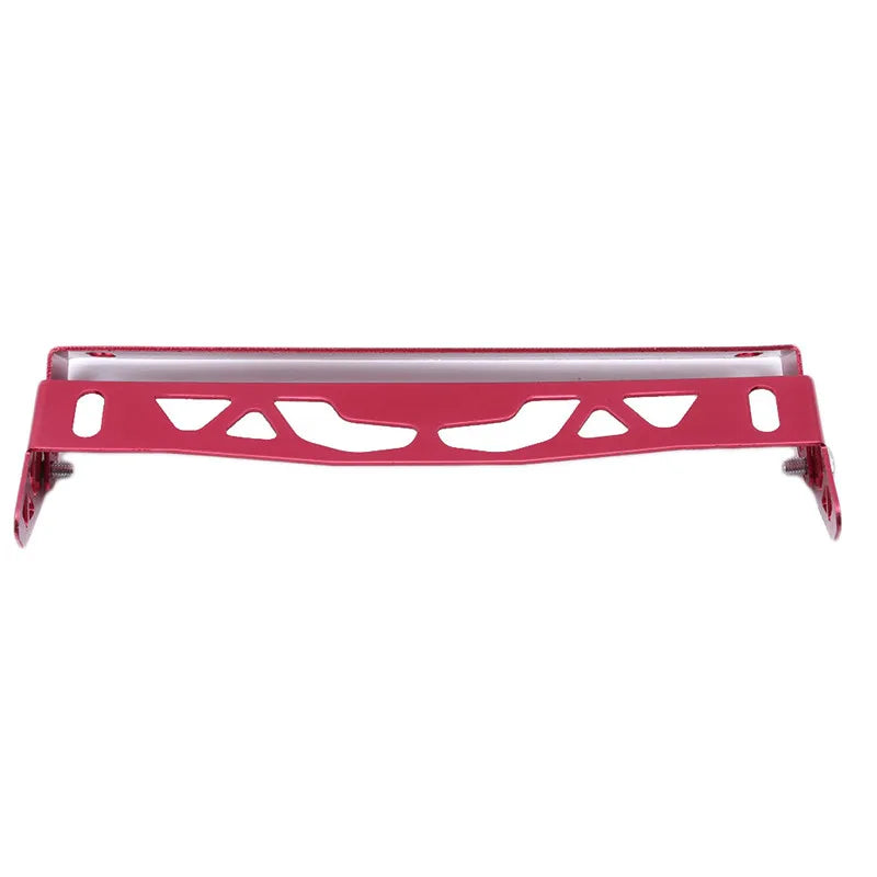 Suporte Universal de Alumínio para Placa de Carro  e Moto Ajustável