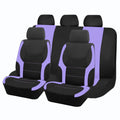 Capas de assento de carro de poliéster universal com design esportivo