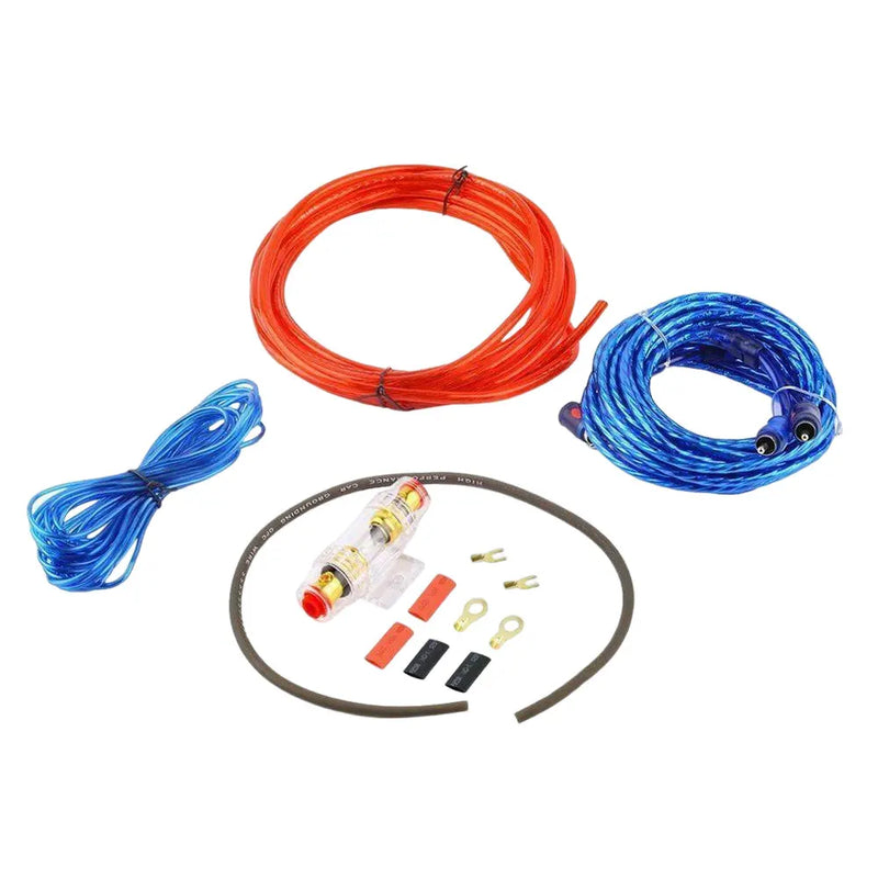 Kit de cabo rca e fiaçao de bateria de caixa sub e modulo de 1500 W
