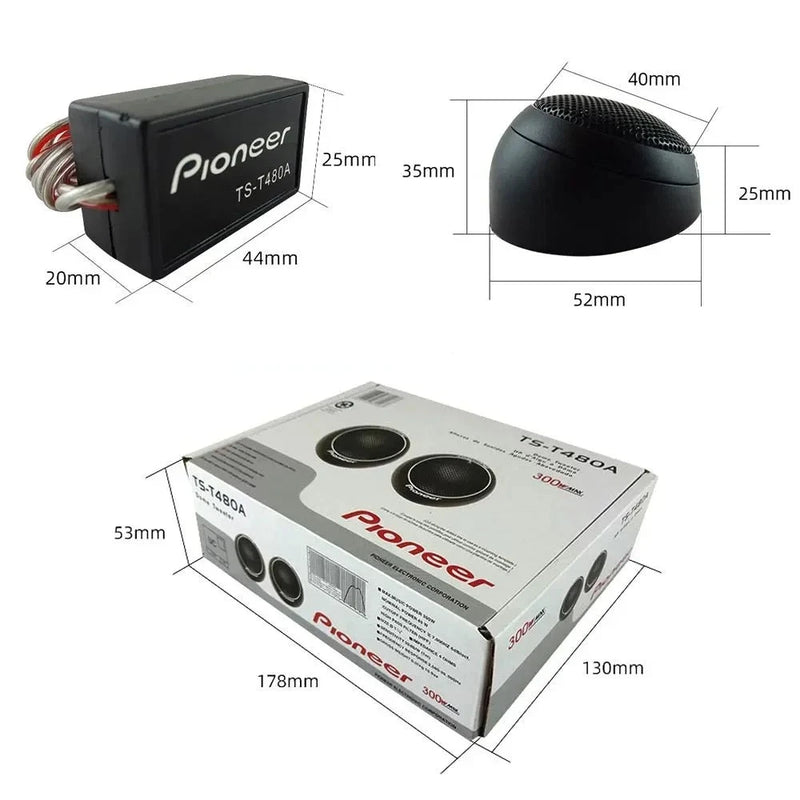 Tweeters estéreo para carro de 300w