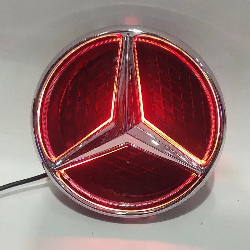 Estrela Emblema LED Iluminado LED Mercedes Benz