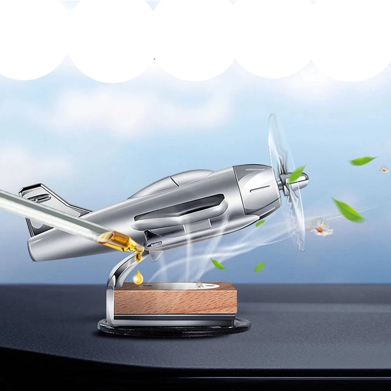 Perfume para carro Solar Rotativo Mini Decoração de aeronave
