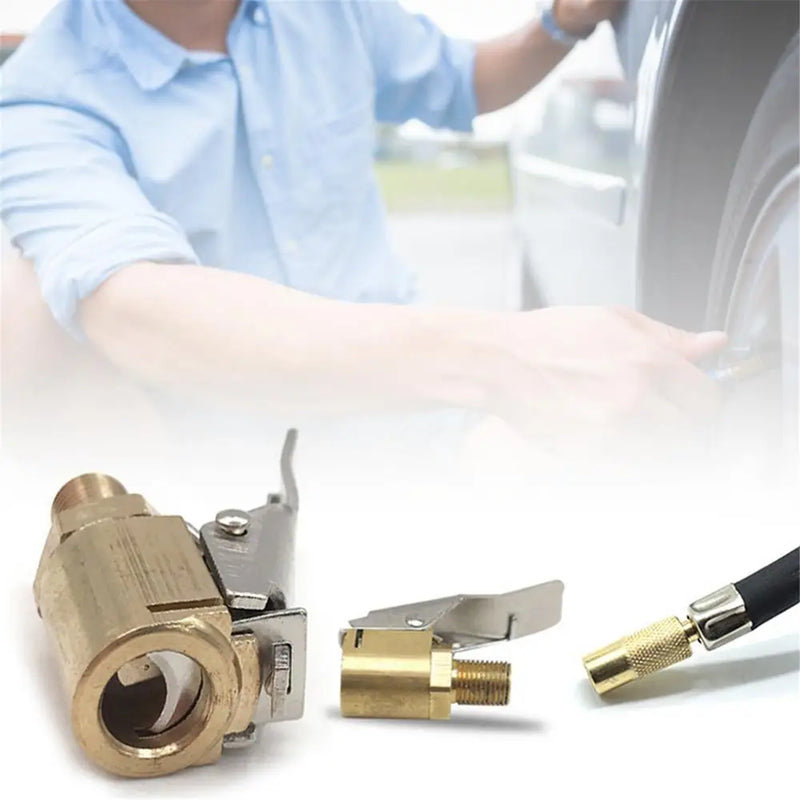 Conector de ar Inflador de pneu Medidor Compressor