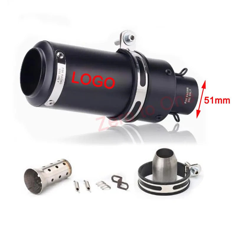 Ponterira de Escapamento Universal Para Yamaha R1 R3 CBR600RR R6 Ninja 400 Z800 Z900 Z1000 MT07