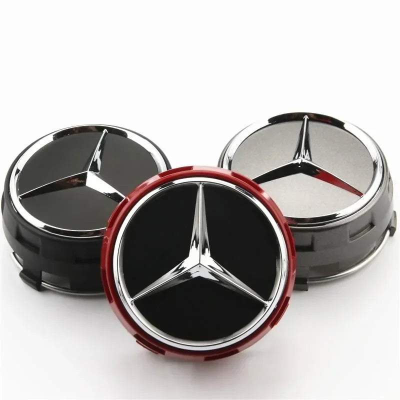 Tampas de Cubo de Roda de Carro para Mercedes Benz