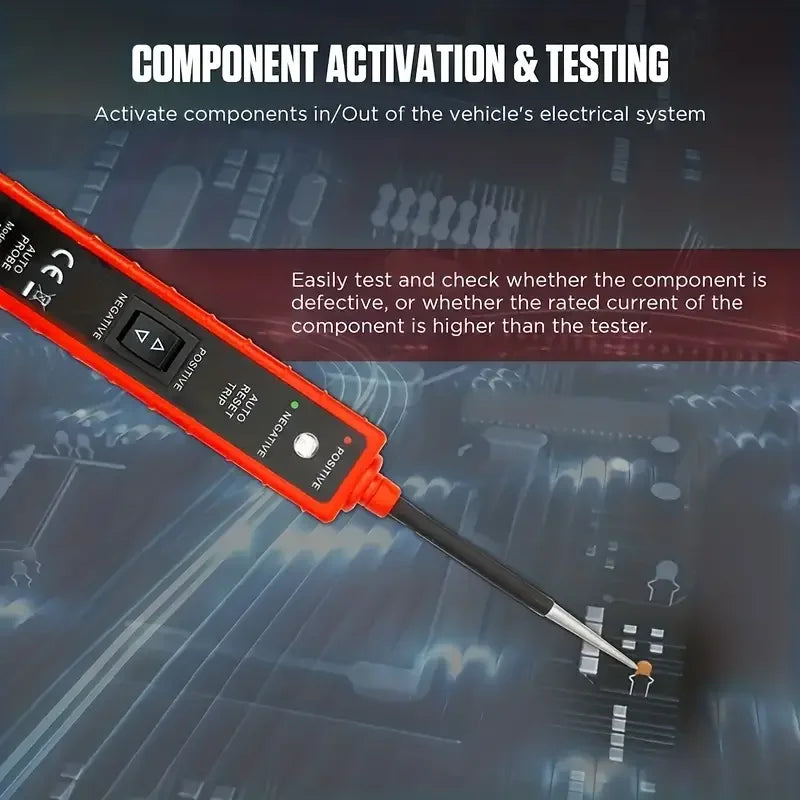 Caneta de Teste de Sistema Elétrico Automotivo EM285 6-24 V DC